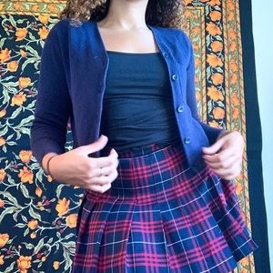 blue petite cardigan